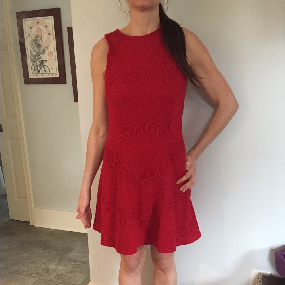 Rag & Bone red dress